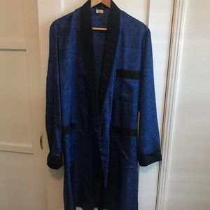 Men's vintage robe/smoking jacket